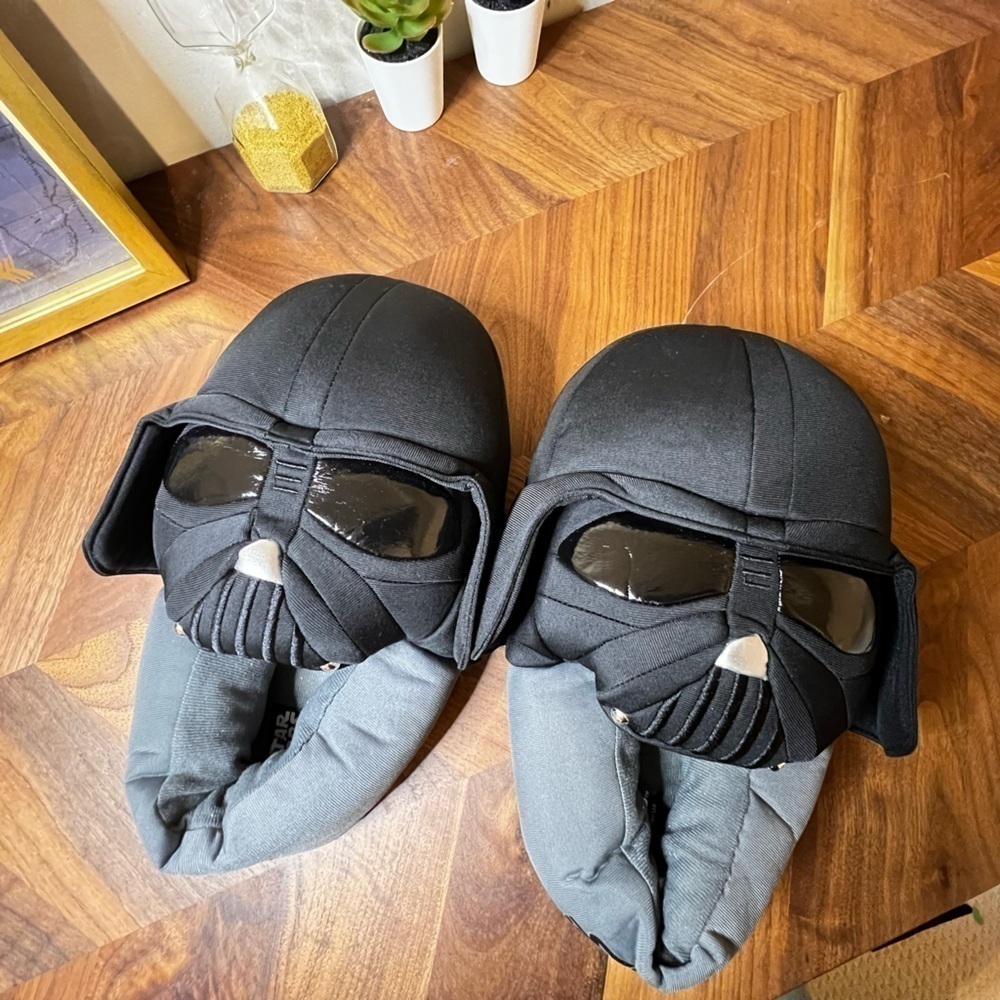 Darth Vader slippers size 11